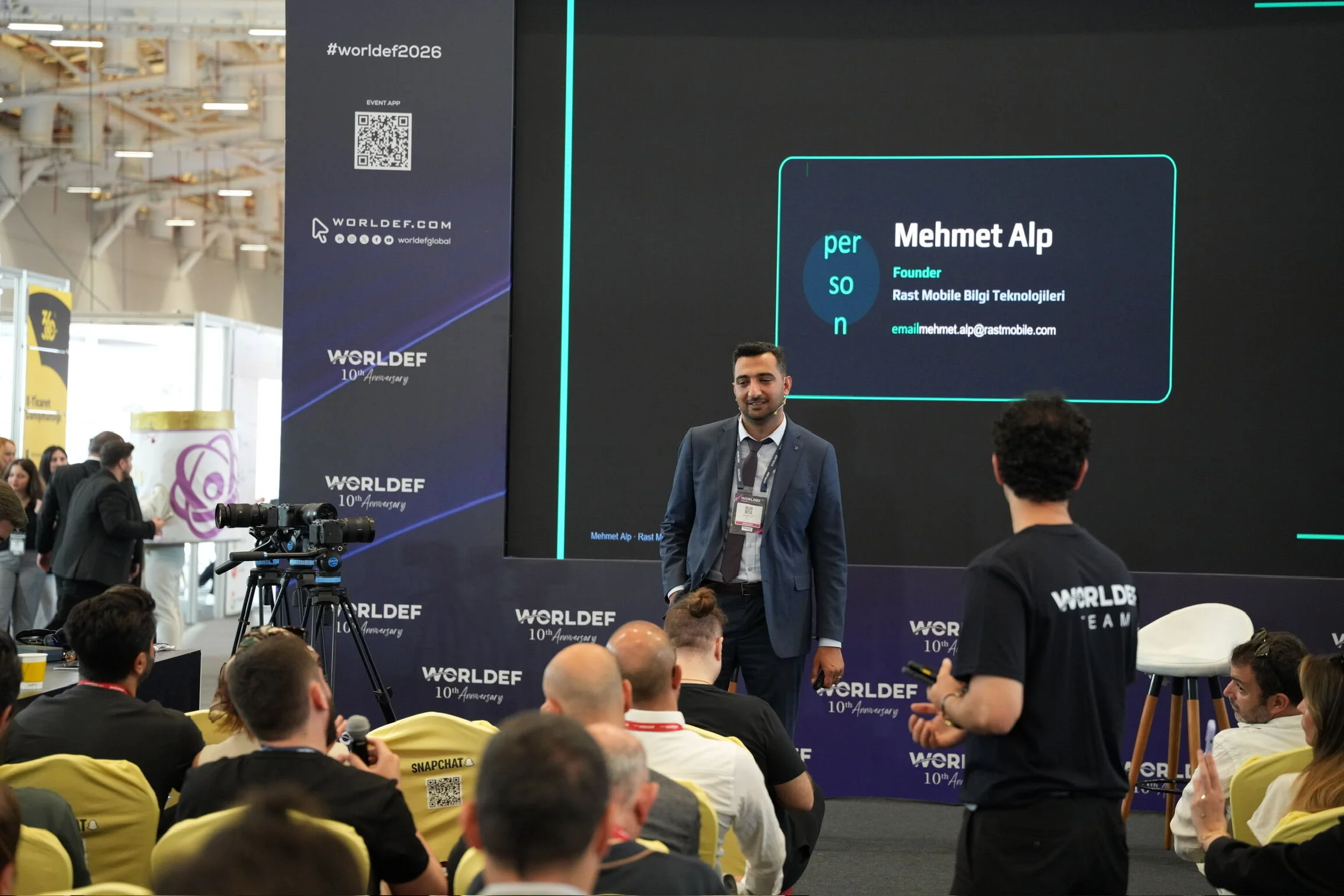 Rast Mobile team working together and attending events