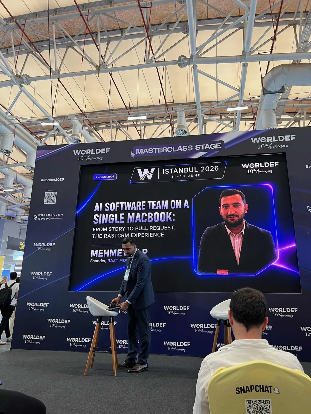 Rast Mobile team working together and attending events