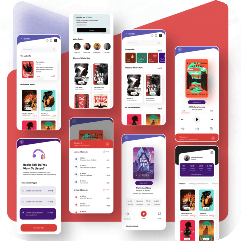Mobile commerce application screens