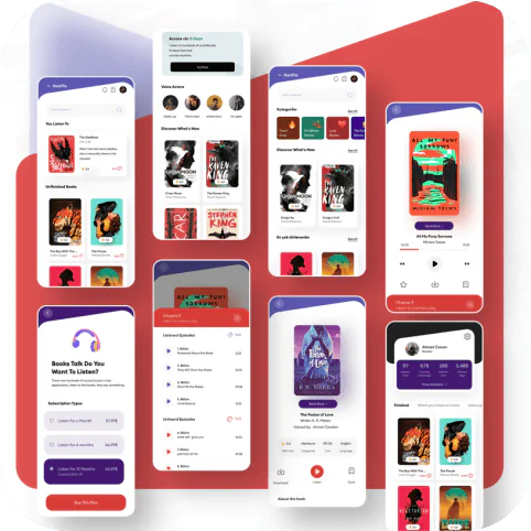 Mobile commerce application screens